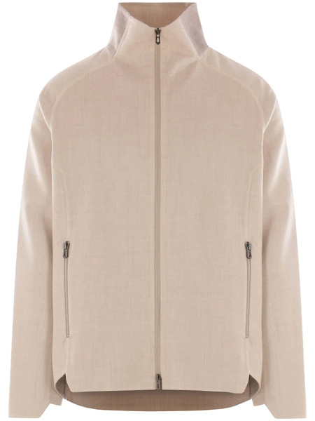  Sease Zip-up Bomber Jacket - Neutrals 