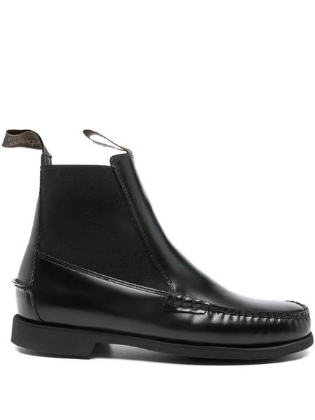  Sebago Calliope Leather Chelsea Boots - Black 