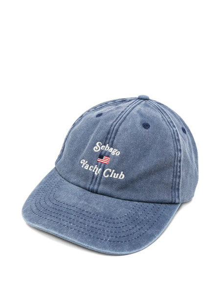  Sebago Connor Sebago Yatch Club Embroidered Cap - Blue 