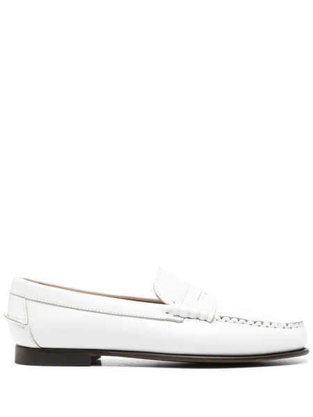  Sebago Danielle Leather Loafers - White 