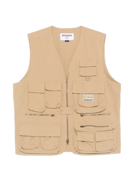 Sebago Downeaster Zip-fastening Gillet - Neutrals 