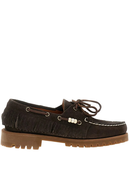  Sebago Fringed Boat Shoes - Brown 