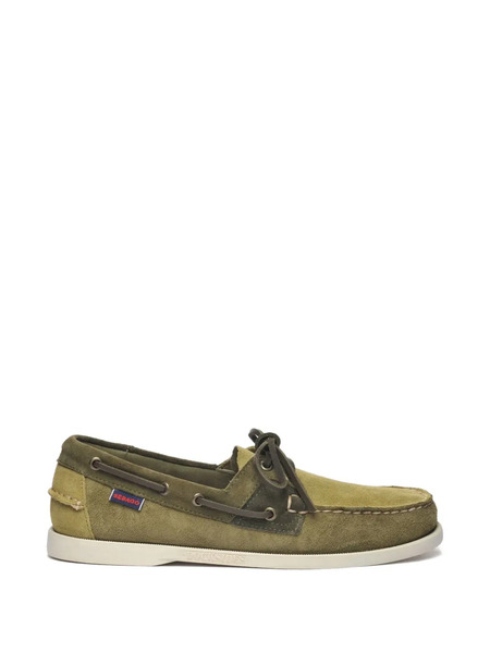  Sebago Jib Shadow Boat Shoes - Green 