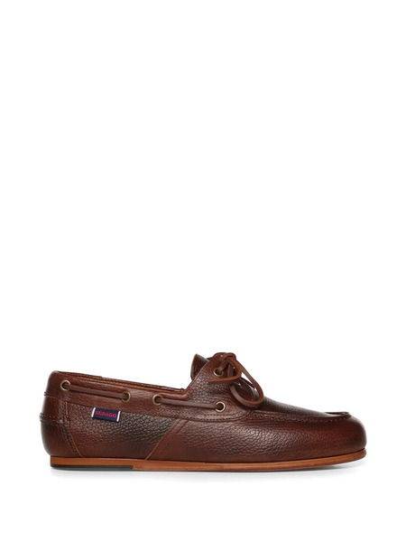  Sebago Owen Flat Boat Shoes - Brown 