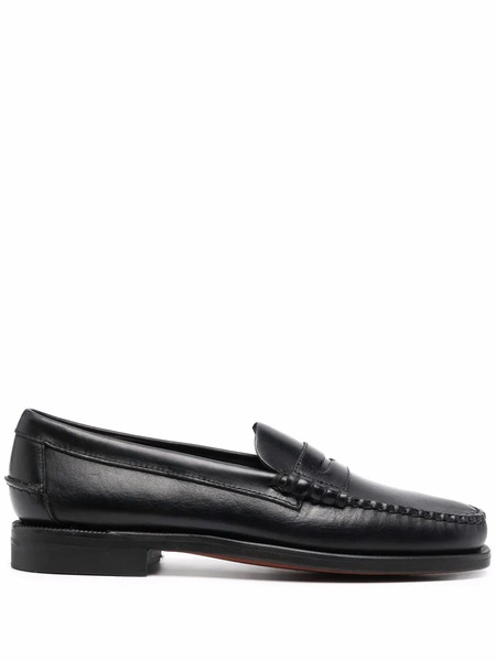  Sebago Slip-on Leather Loafers - Black 