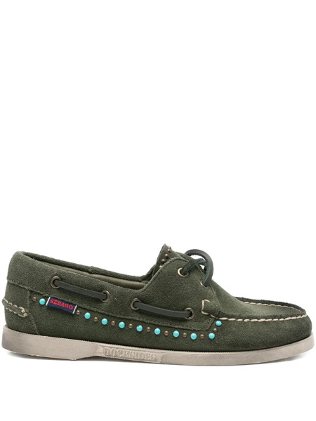  Sebago Suede Loafers - Green 