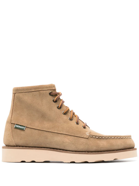  Sebago Tala Suede Boots - Neutrals 