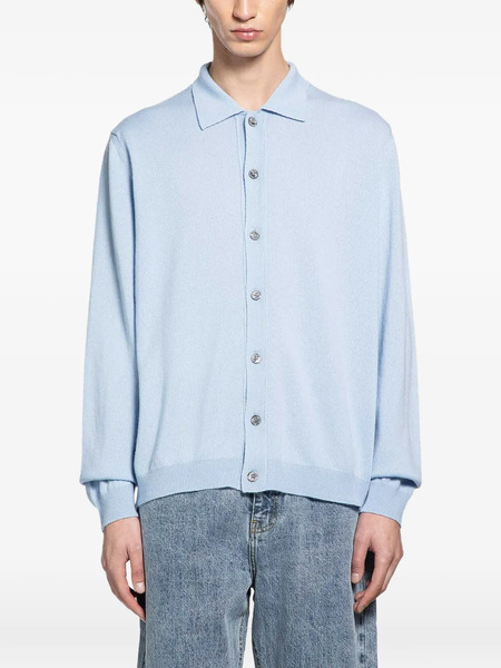  Second/layer Frankie Wool Cardigan - Blue 