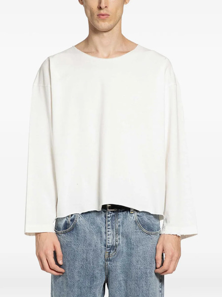  Second/layer Long-sleeve T-shirt - White 