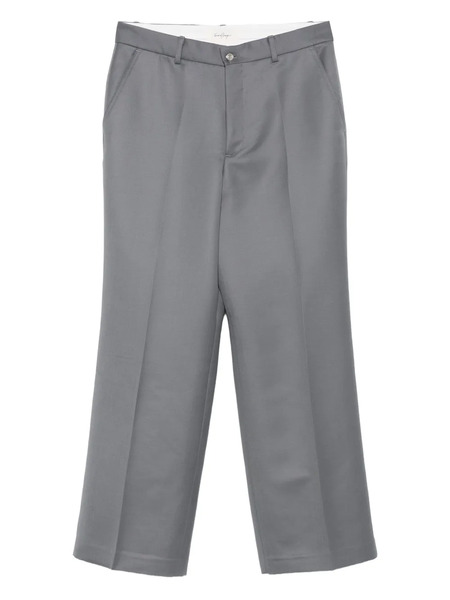  Second/layer Pleated Wool Trousers - Grey 