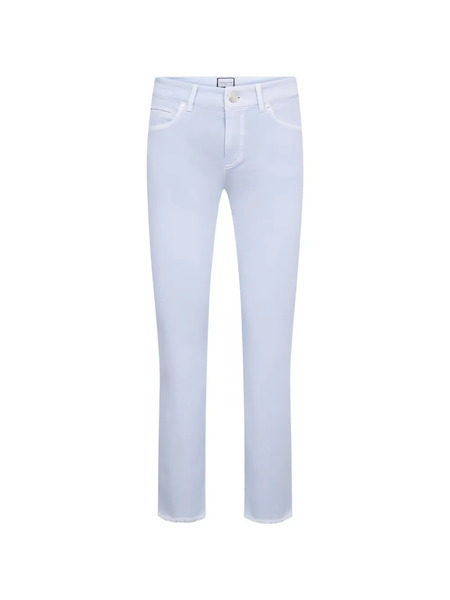  Seductive Claire Cropped Trousers - Blue 