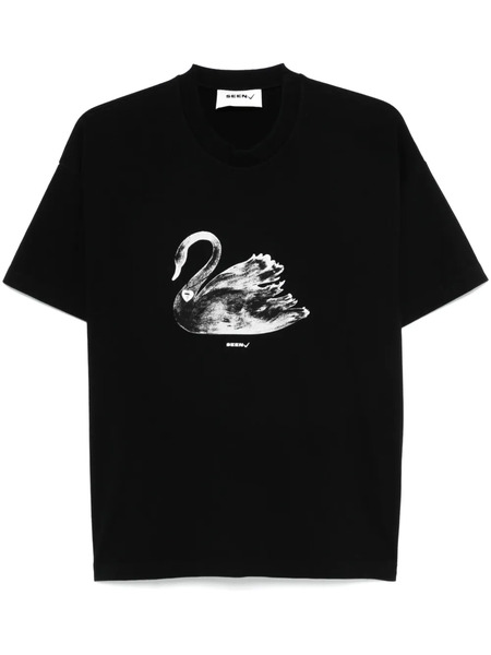  Seen Users Black Swan T-shirt 