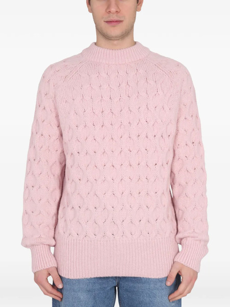  Séfr Alain Textured Sweater - Pink 