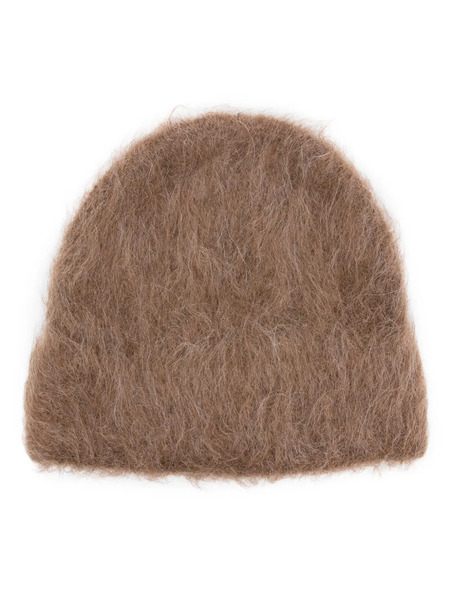  Séfr Fuzzy Alpaca-blend Beanie - Brown 