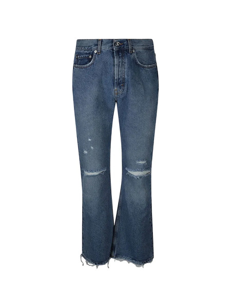  Séfr Ripped Frayed Jeans - Blue 