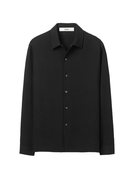 Séfr Sense Buttoned Shirt - Black 
