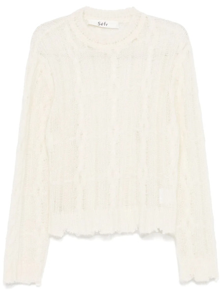  Séfr Solange Sweater - White 
