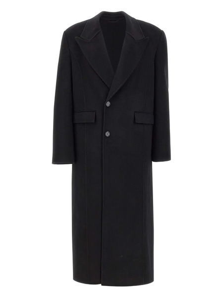 Séfr Tetsu Flap-pocket Button Coat - Black 