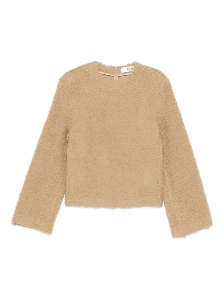 Séfr Virgin Wool-blend Jumper - Neutrals 