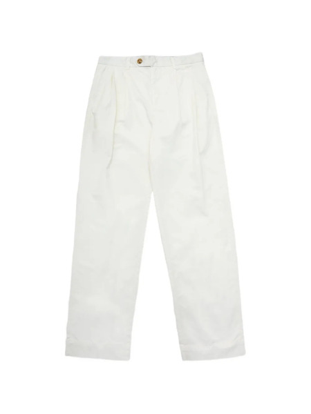  Selected Adam Wide-leg Trousers - White 
