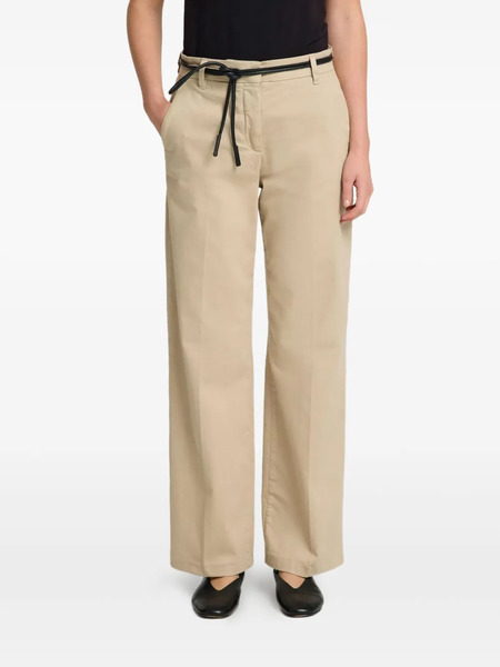  Selected Belt-loop Trousers - Neutrals 