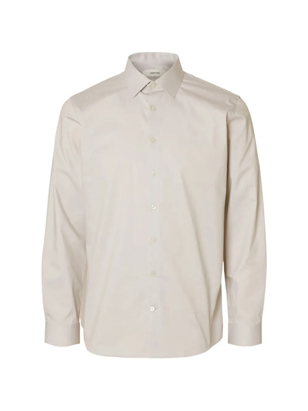  Selected Buttoned Shirt - Neutrals 