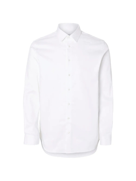  Selected Buttoned Shirt - White 