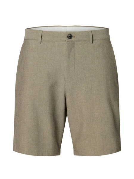  Selected Buttoned Shorts - Neutrals 