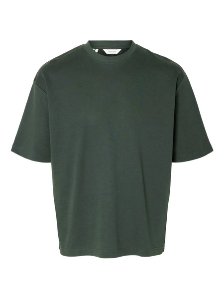  Selected Crew-neck T-shirt - Green 