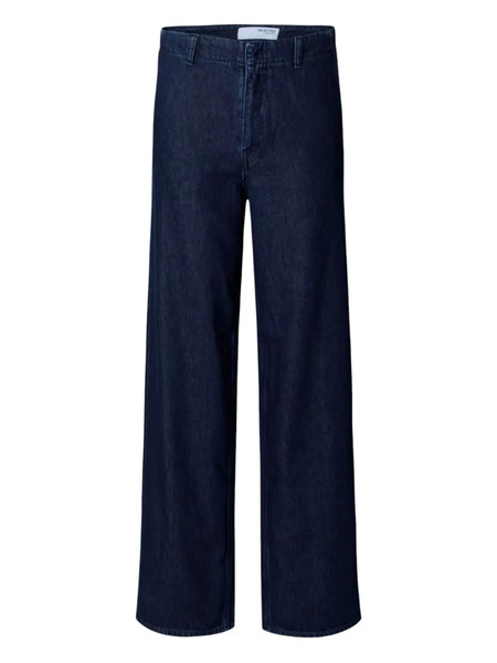  Selected High Waisted Jeans - Blue 