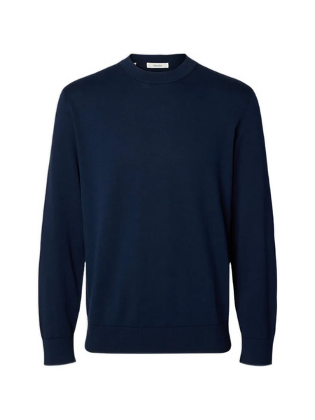  Selected Long-sleeved Sweater - Blue 