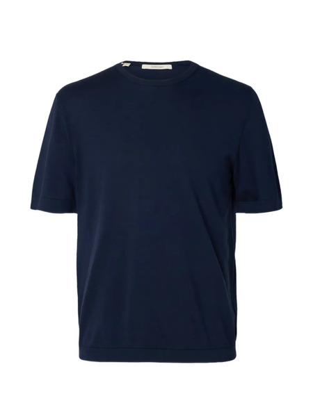  Selected Torino Knitted T-shirt - Blue 