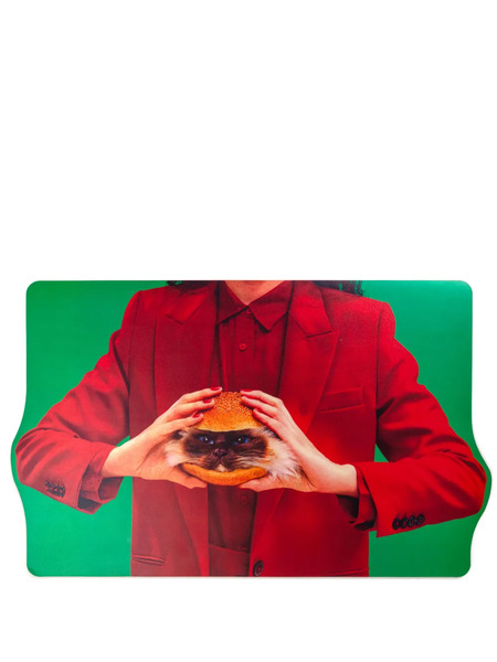  Seletti Cat-liscious Placemats (set Of Four) - Red 