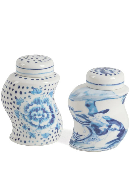  Seletti Classics On Acid Dots & Ginger Spices Shaker Set - White 