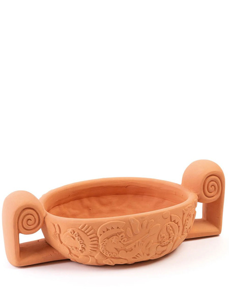  Seletti Magna Graecia Terracotta Vase - Orange 