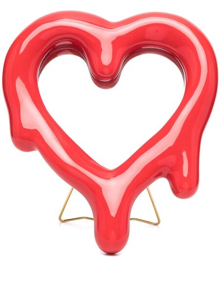  Seletti Melted Heart Photo Frame (30x35cm) - Red 