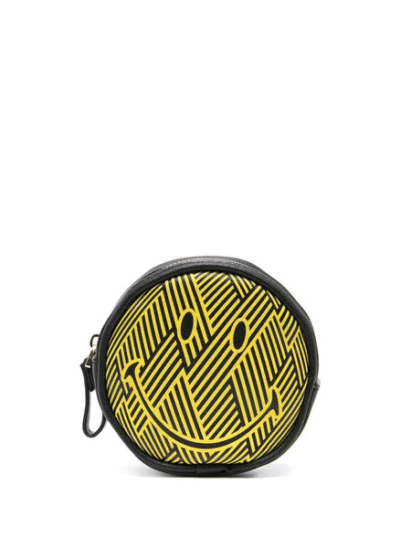 Seletti Pattern-print Smiley Purse - Black 