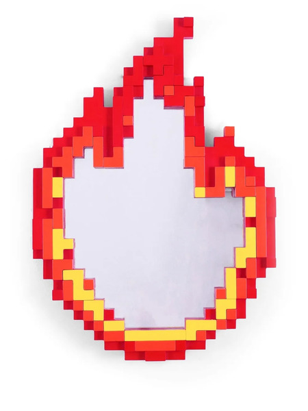  Seletti Pixel Mirror - Red 