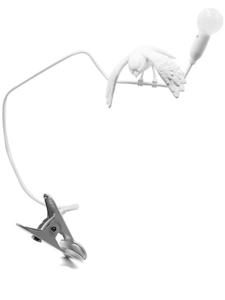  Seletti Sparrow-taking-off Table Lamp - White 