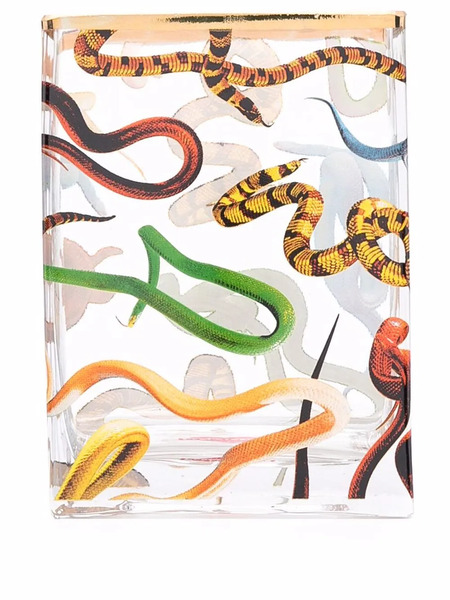  Seletti Toilet Paper Glass Vase - Neutrals 