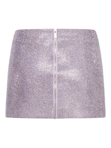  Self-portrait Chainmail Skirt - Grey 