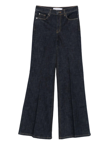  Self-portrait Flared Jeans - Blue 