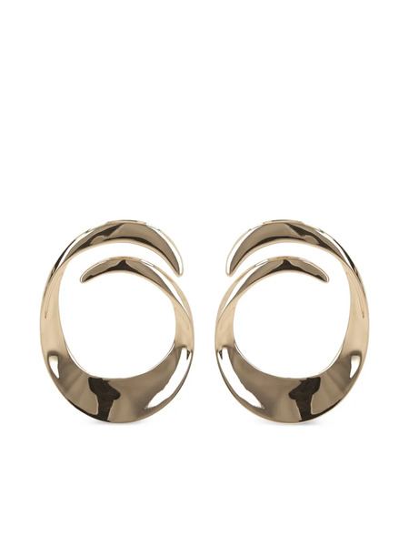  Self-portrait Swirl Earrings - Gold 