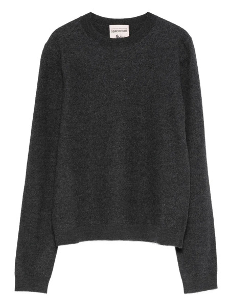  Semicouture Crew-neck Sweater - Grey 