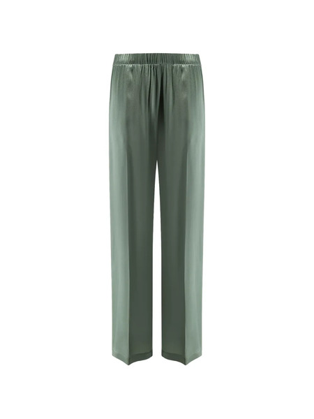  Semicouture Elasticated Wide Trousers - Green 