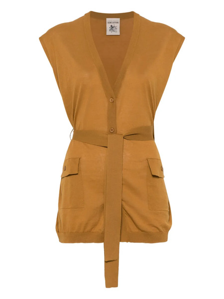  Semicouture Fine-knit Jacket - Brown 
