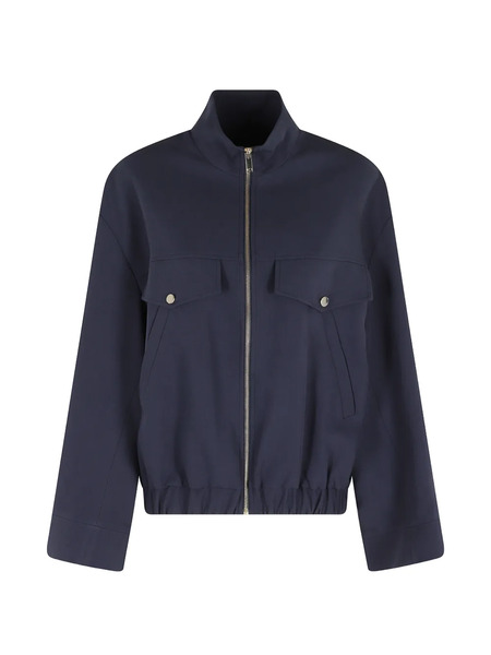  Semicouture Isabel Front-pocket Jacket - Blue 