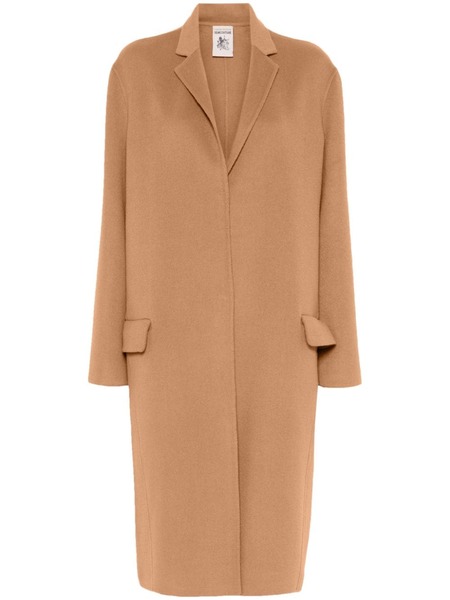  Semicouture Wool Coat - Brown 