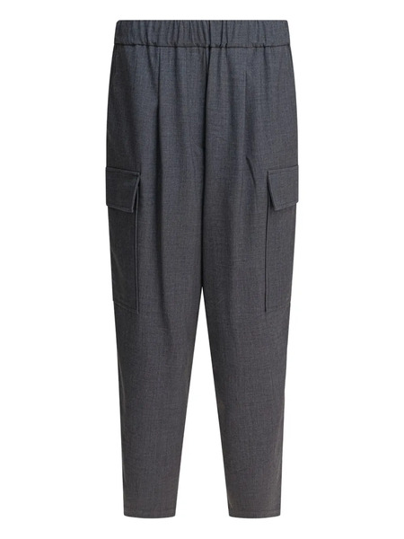  Semper Elastic-waist Cargo Trousers - Grey 