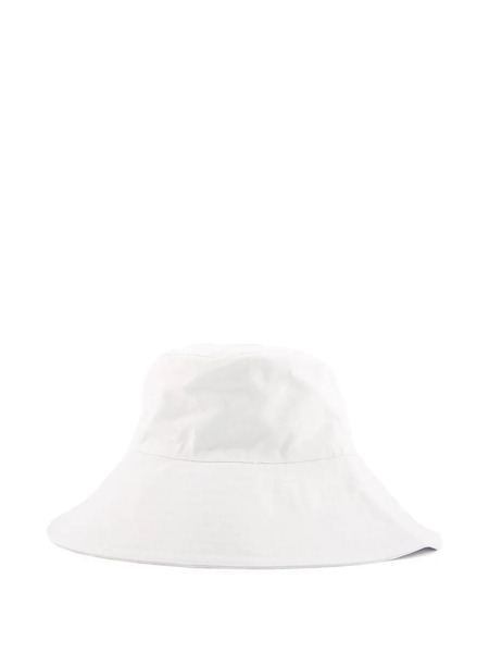 Sensi Studio Adjustable-band Linen Hat - White 